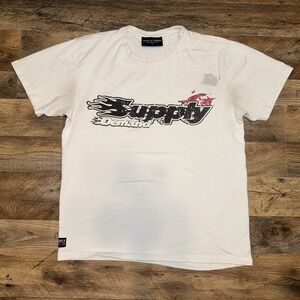 Supply & Demand Martinez Graphic T-Shirt Beige M